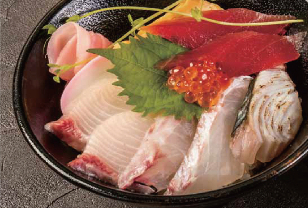 海鮮丼
